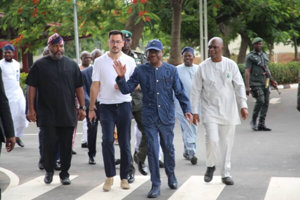 FCT Minister Wike Inspects Life Camp Karmo Road Project In Abuja.